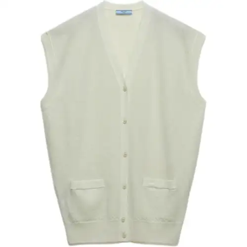 Prada cashmere knitted vest