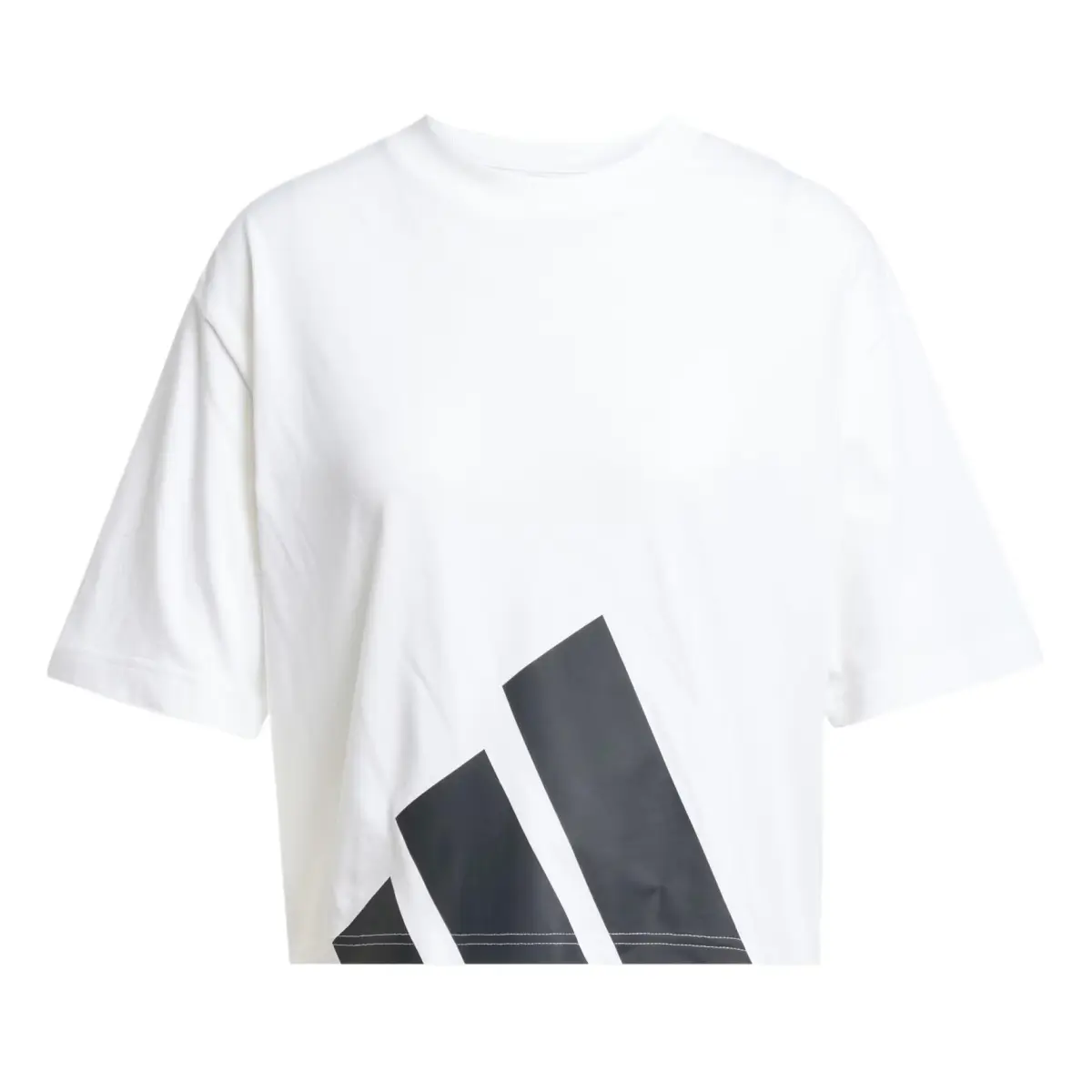 Adidas ESSENTIALS Drop Shoulder Sleeve T Shirt Women's White