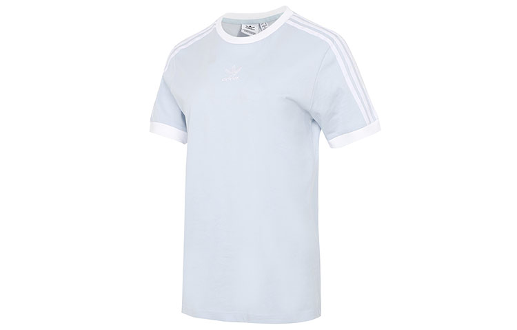 Женская футболка adidas originals Bf Tee (светло-серо-голубая) — фото 1