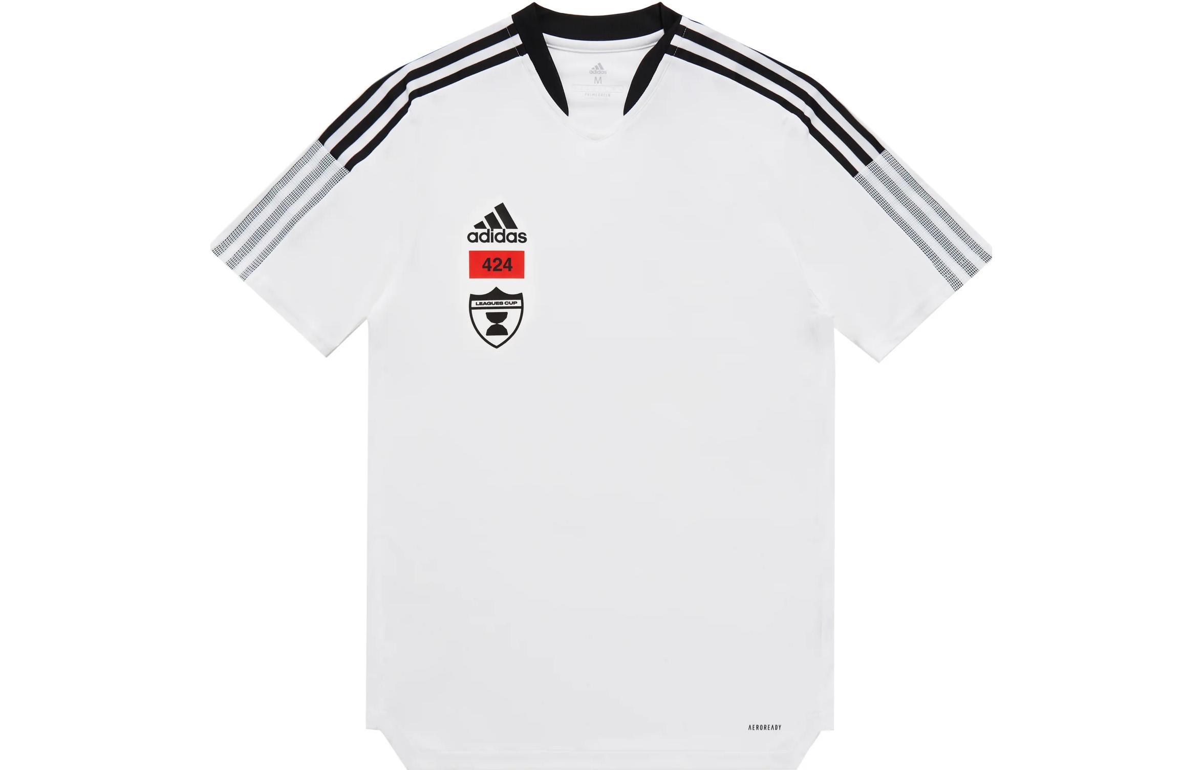 Adidas X 424 Adidas X 424 SS23 Collaboration Collection Soccer Jerseys Unisex White Moderate