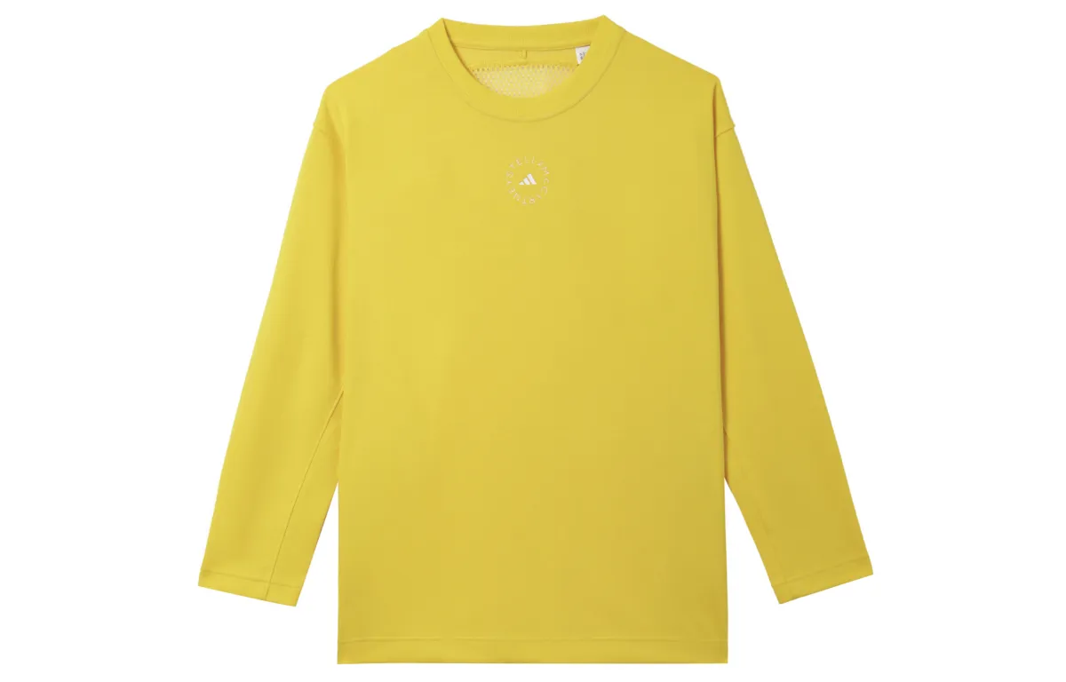 Adidas Drop Shoulder Sleeve T Shirt Women's Yellow