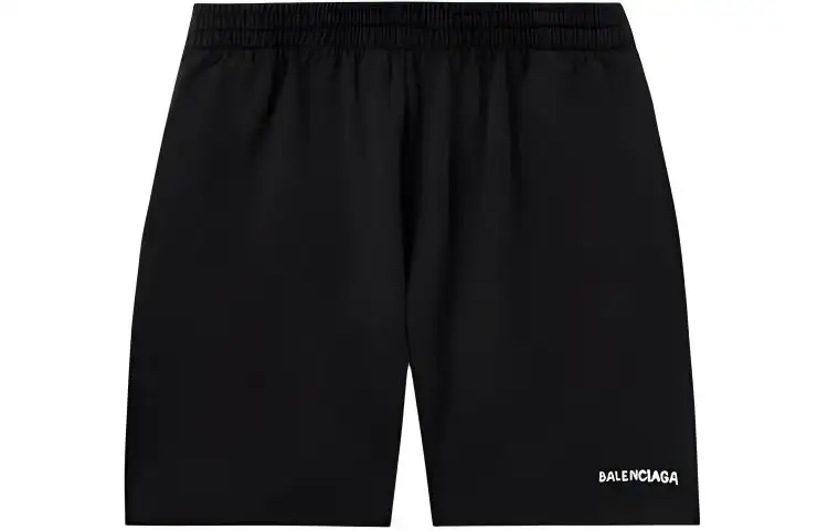 Balenciaga Casual Shorts Men's Black