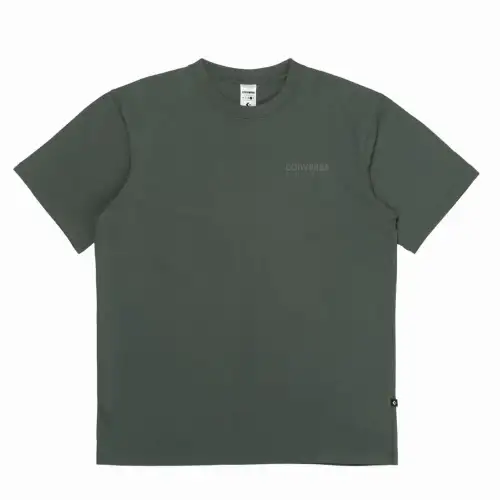 Converse SS25 T Shirt Men's Army Green