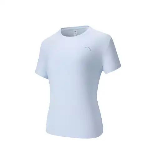 Anta Running Collection T Shirt Women's Frozen Blue