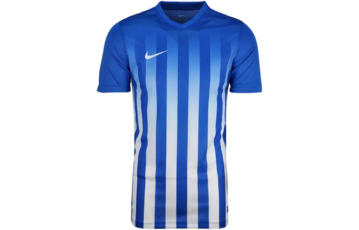 Nike Soccer Jerseys Men's Blue Moderate Straight Fit