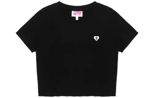 A BATHING APE APEE By A BATHING APE Crop Tops Women's Crew Neck Moderate