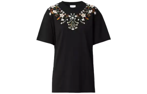 Burberry Regular T Shirt Women's Black