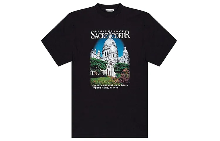 Balenciaga Sacré Cœur T Shirt 'Black'