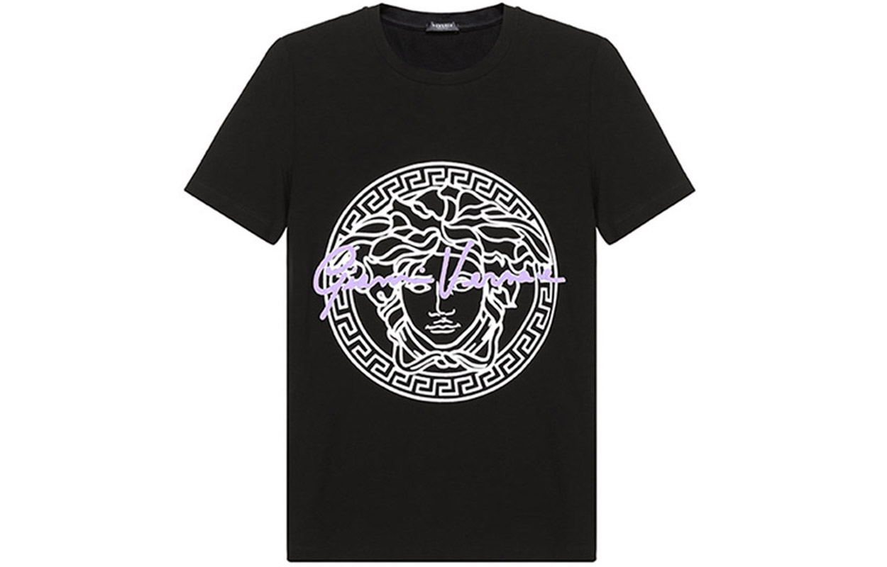 Женская футболка Versace VERSACE SS21 T (черный)