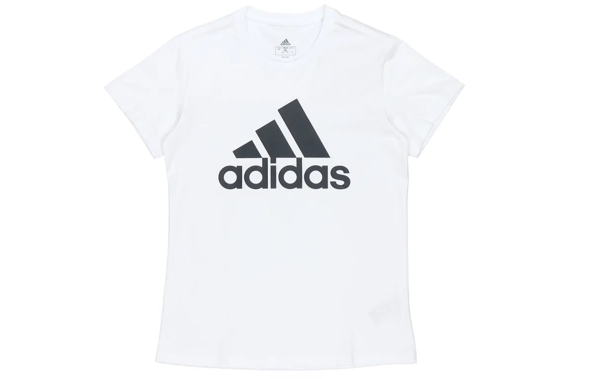 adidas Women's Essentials Logo Tee White