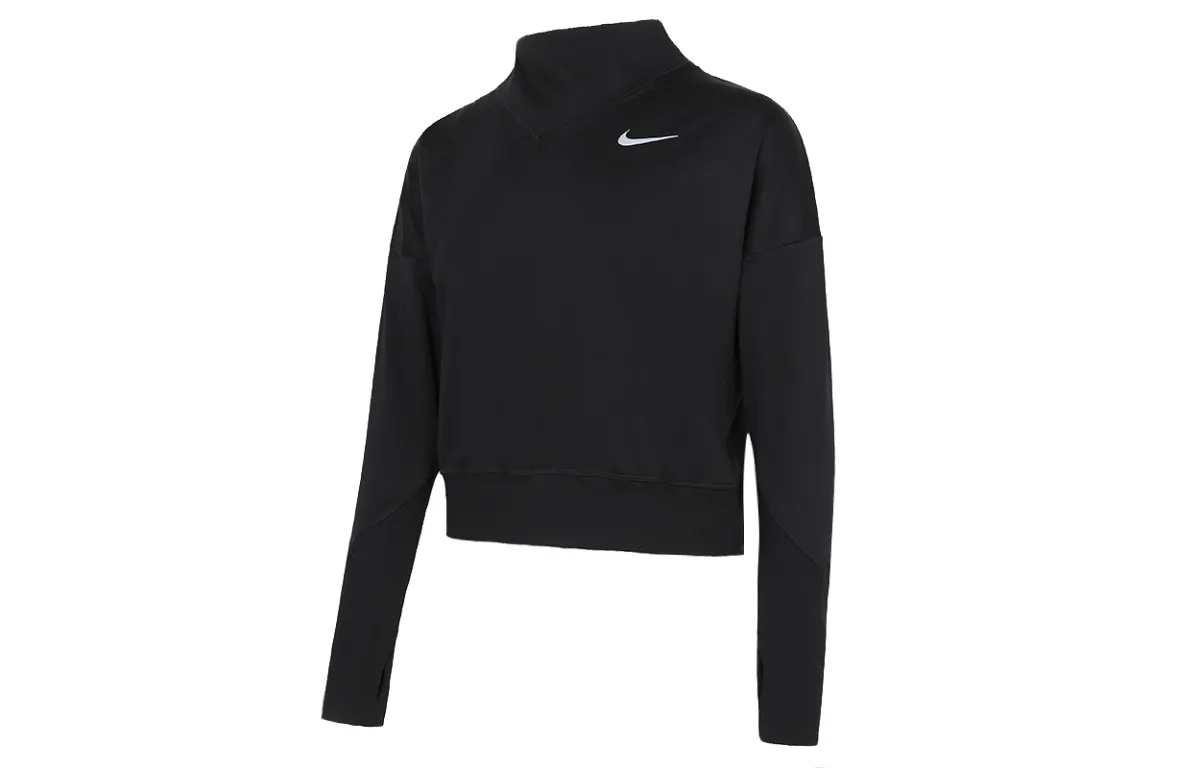 Nike Drop Shoulder Sleeve T Shirt Women's Black