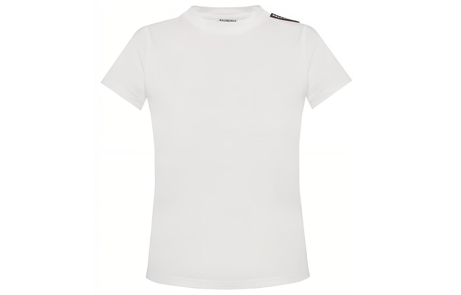 Женская футболка Balenciaga (белая)