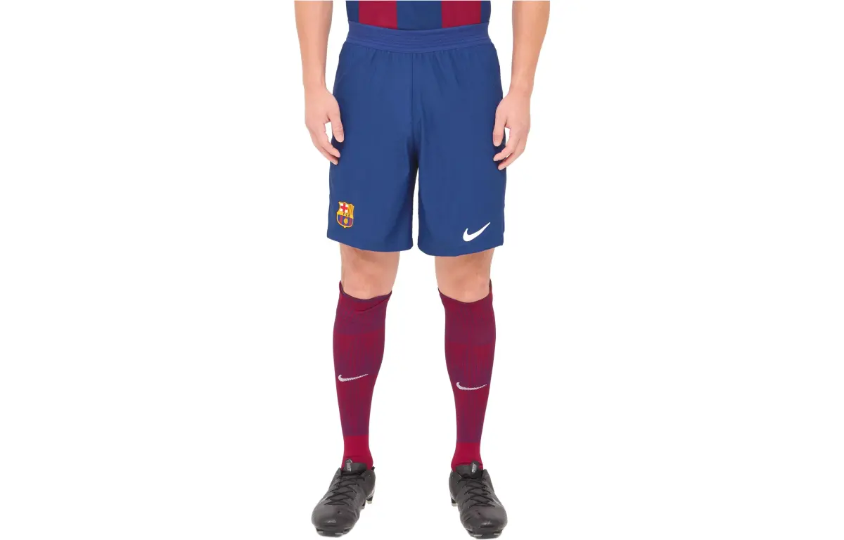 Nike Soccer Bottoms Men's Blue Moderate Straight Fit Pants