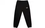 Li Ning Badfive Fleece Lined Thermal Corduroy Pants Knitted Sweatpants Men's Black
