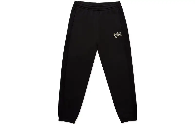 Li Ning Badfive Fleece Lined Thermal Corduroy Pants Knitted Sweatpants Men's Black