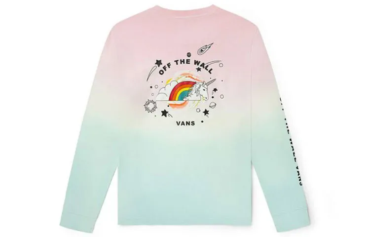Vans T-Shirts Women's Multicolor Crew Neck Moderate Straight Fit