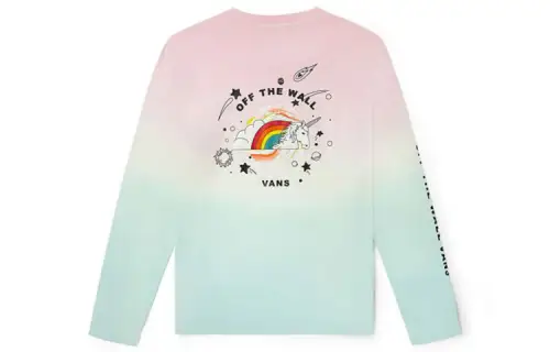Vans T Shirts Women's Multicolor Crew Neck Moderate Straight Fit