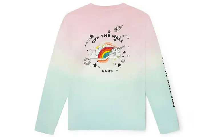 Vans T Shirts Women's Multicolor Crew Neck Moderate Straight Fit