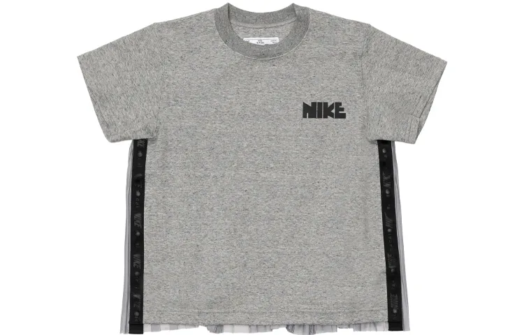 Nike x Sacai T Shirt Women's Gray US Version