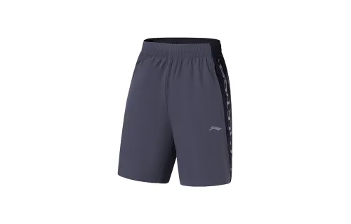 Li Ning Fitness Series Shorts Unisex Earth Surface Gray