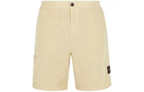 STONE ISLAND Compass Badge Straight Leg Bermuda Shorts
