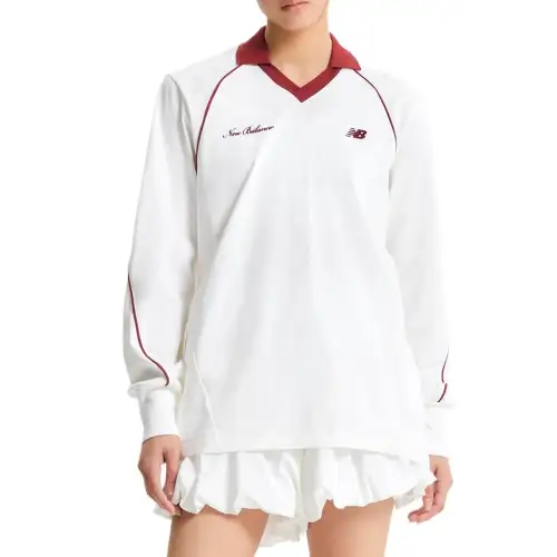 New Balance SS25 Regular T Shirt Women's Ivory White