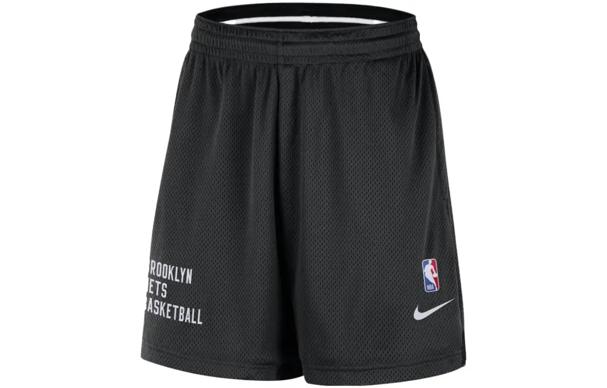 Nike Basketball Shorts Men's Black Moderate Straight Fit Pants
