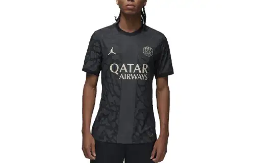 Jordan Soccer Jerseys Men's Black Moderate