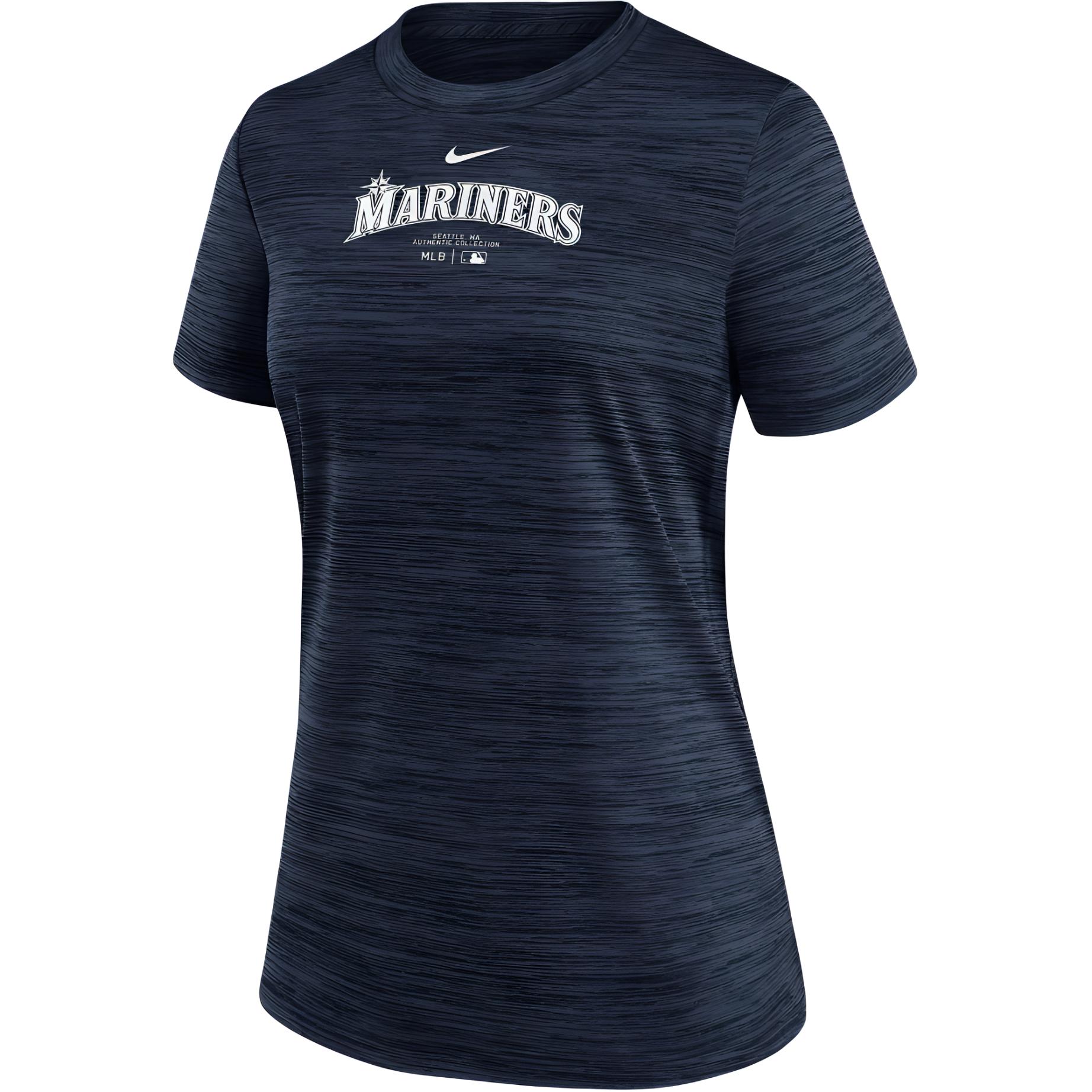 Nike Seattle Mariners Authentic Collection Practice Velocity Women's Nike Dri-FIT Mlb T-Shirt