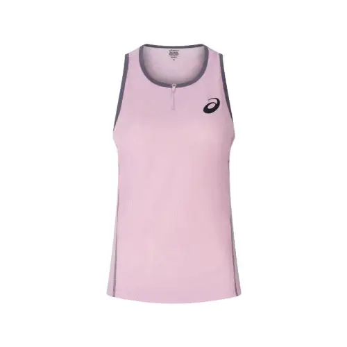 ASICS Tank Tops Women's Pink Crew Neck Moderate Other