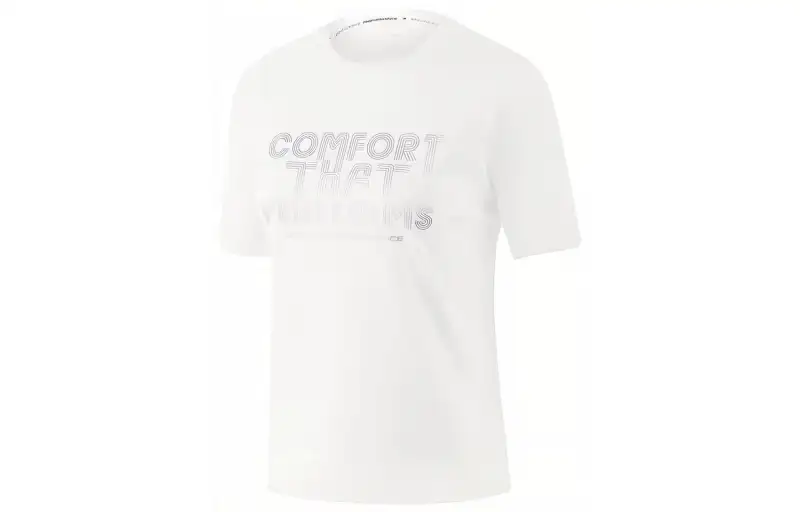 Skechers T Shirts Women's Bright White Crew Neck Moderate Other