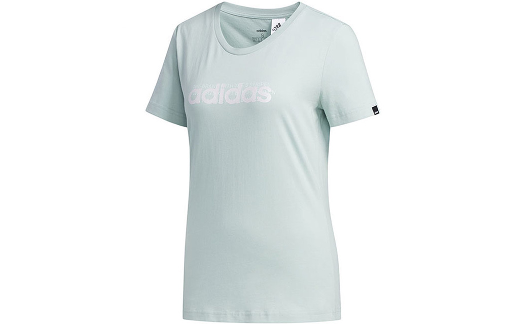 Женская футболка adidas W Adi Int Fl T (зеленая) — фото 1