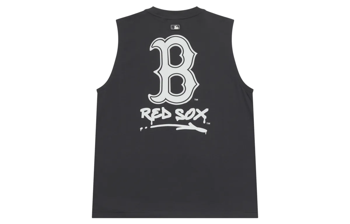 MLB Boston Red Sox Basic Collection SS25 Tank Top Unisex Charcoal Gray