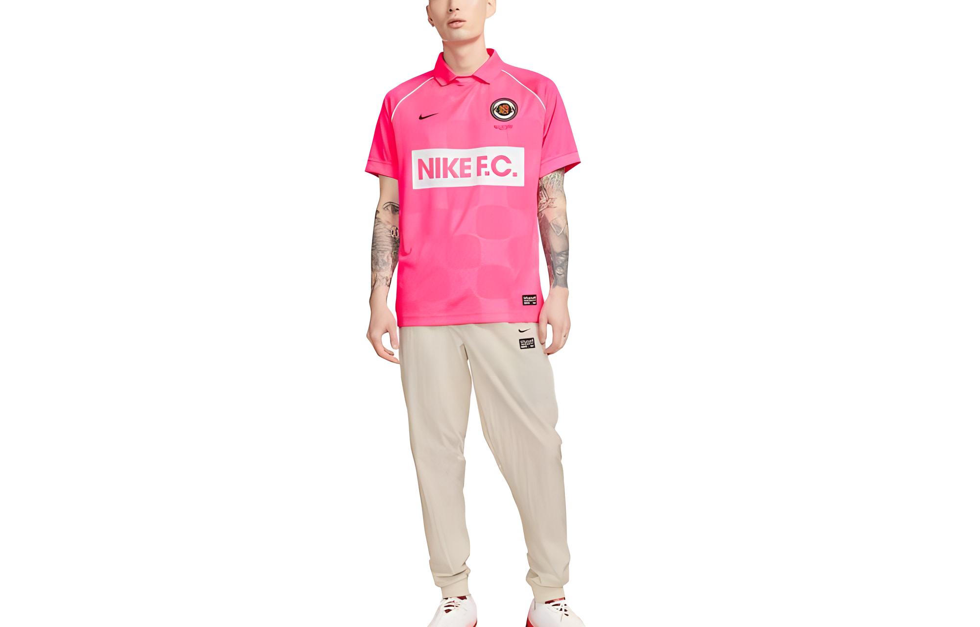 Nike Soccer Jerseys Men’s Transparent Pink Moderate Straight Fit