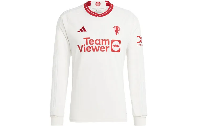 Adidas Manchester United Soccer Jerseys Men's White Moderate