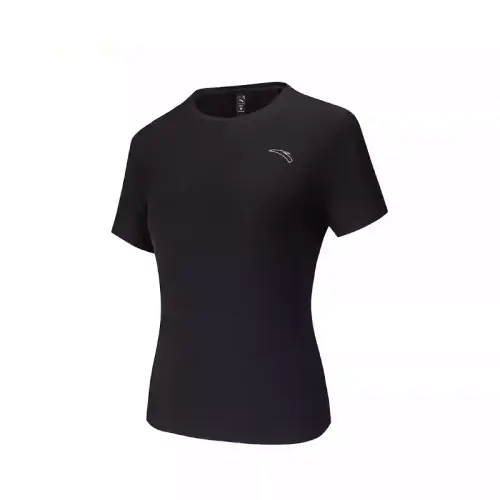 Anta Running Collection T Shirt Women's Basic Black