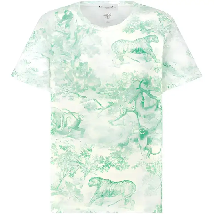 DIOR DIORIVIERA T Shirt Women's Sea Blue