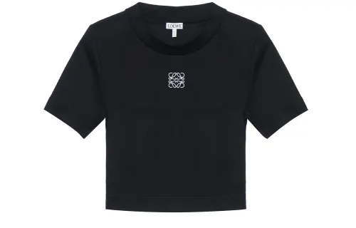 LOEWE Cropped Top 'Black'