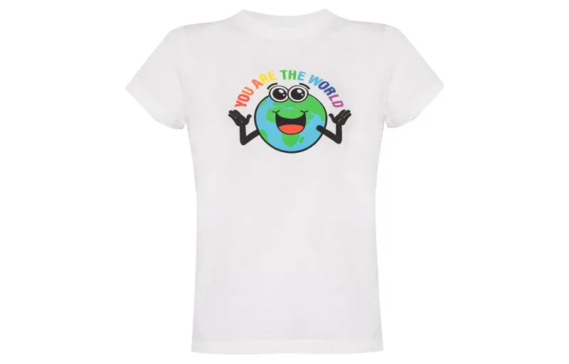 Balenciaga T Shirts Women's White Crew Neck Moderate Other
