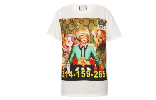 GUCCI T Shirts Women's White Crew Neck Moderate