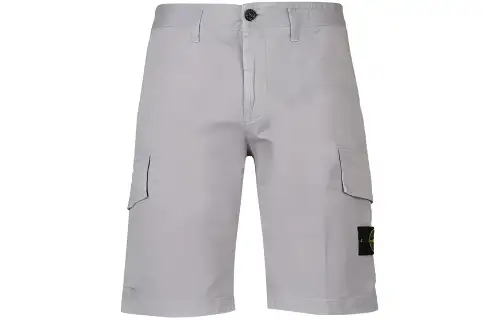 STONE ISLAND Casual Shorts Men's Gray