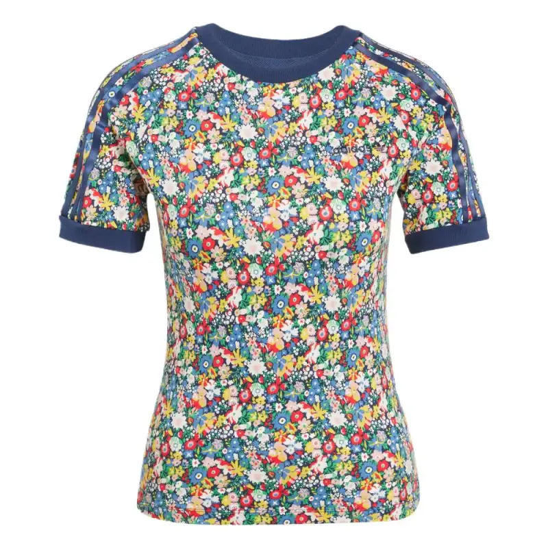 Adidas Women's Liberty London Cali Tee Multicolor/Night Indigo