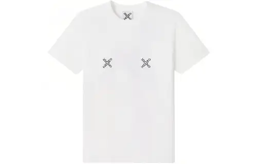 KENZO Letter Logo T Shirts Women's White Crew Neck