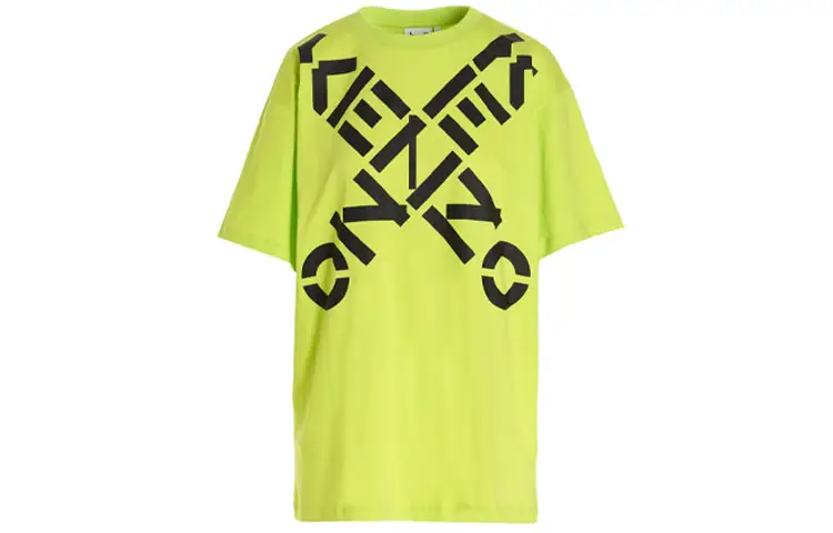 KENZO T Shirts Women's Green Crew Neck Moderate