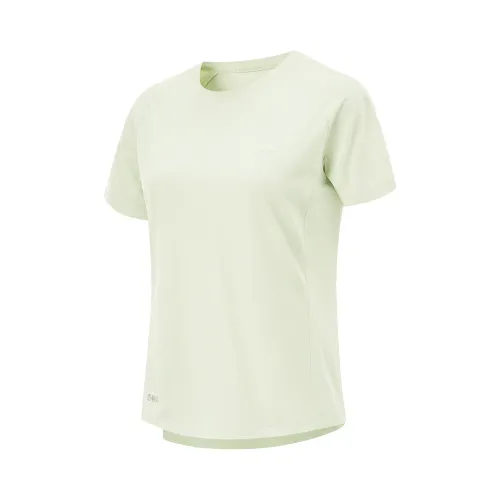 Li Ning Running Collection T Shirt Women's Soft Aqua Green