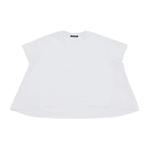 New Balance Met24 Drop Shoulder Sleeve T Shirt Women's White