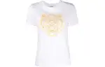 KENZO T Shirts Women's White Crew Neck Moderate Straight Fit