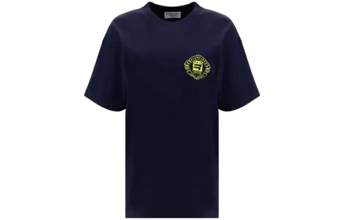 Balenciaga FW21 T Shirt Women's Marine Blue