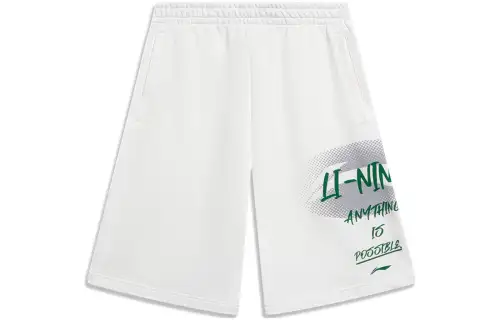 Li Ning Sports Life Collection Shorts Men's Ivory