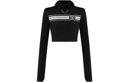 LOUIS VUITTON SS23 Crop Top Women's Black